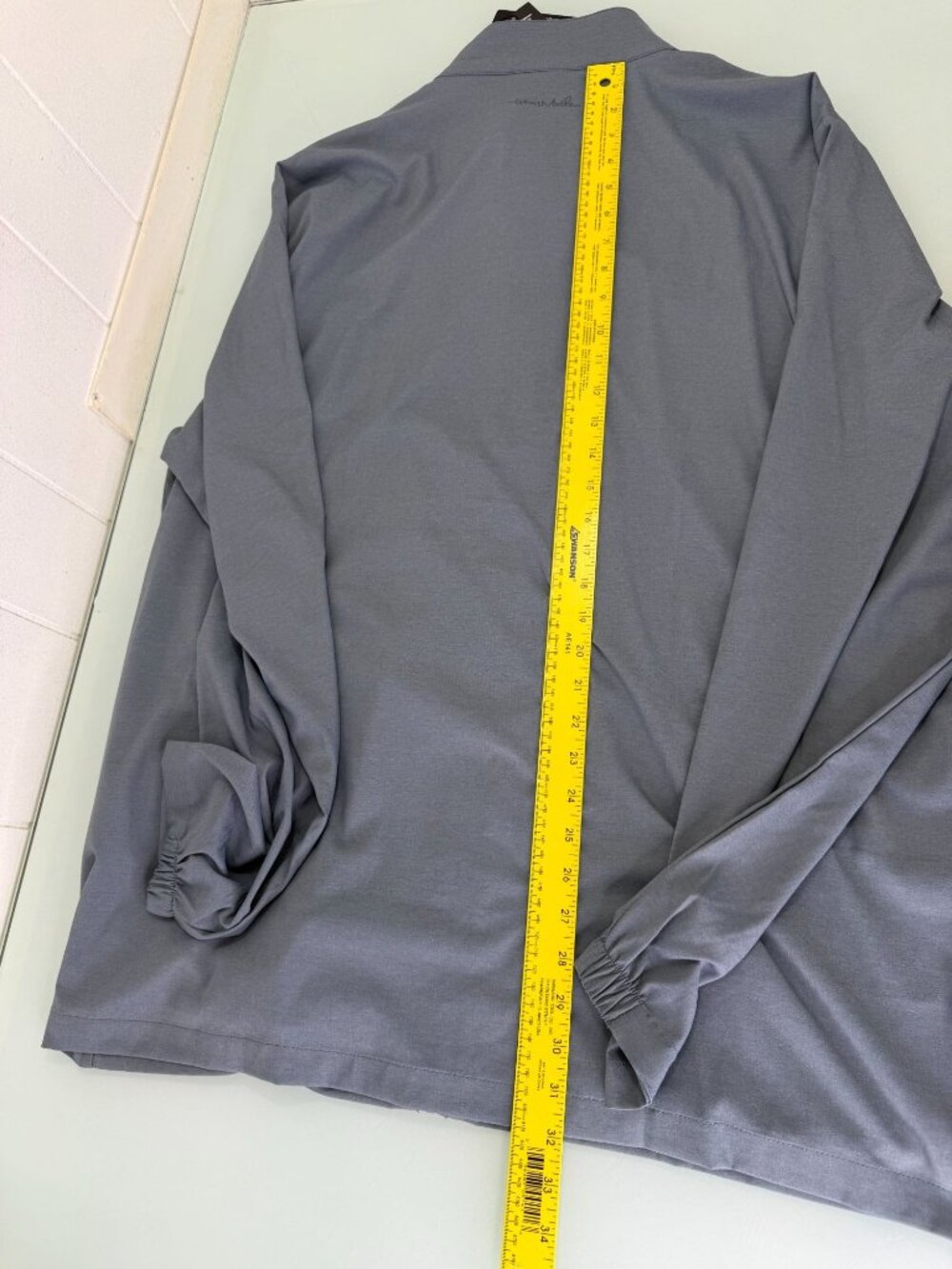 New Chevy Corvette Travis Mathew Full Zip Golf Jacket Mens 3XL XXXL Gray Stretch - Picture 3 of 10